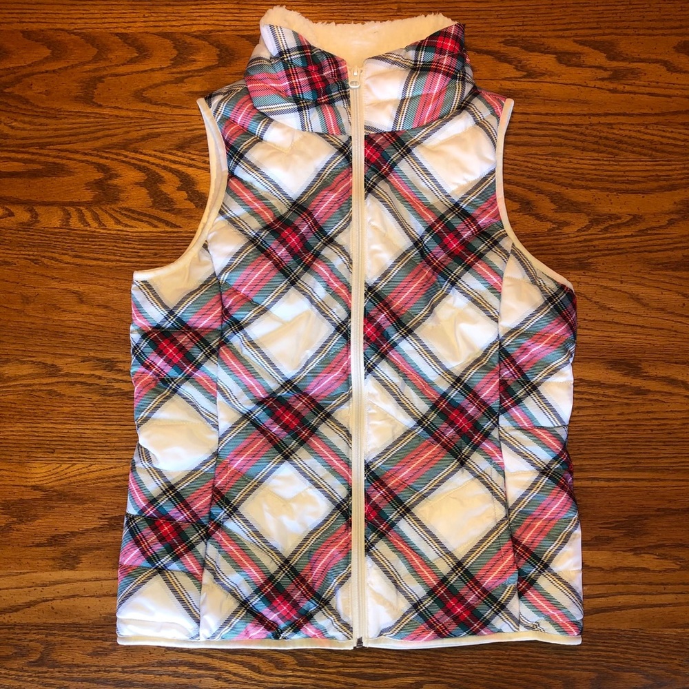 Plaid Vest